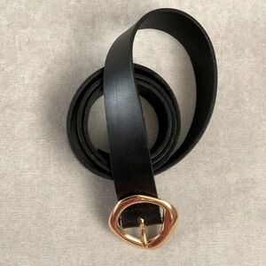 Madewell Sculptural Buckle Belt - Size Small